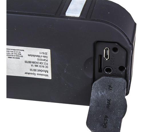 Altavoz Bluetooth Billboard Resistente Al Agua, Negro