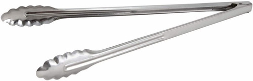 Pinza Larga Parrillera Gastronómica Acero 38 Cm