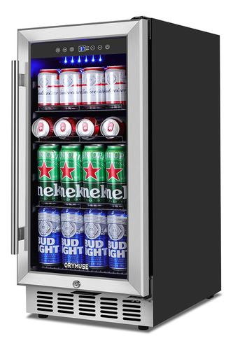 Orymuse Refrigerador Y Enfriador De Bebidas De 15 Pulgadas,