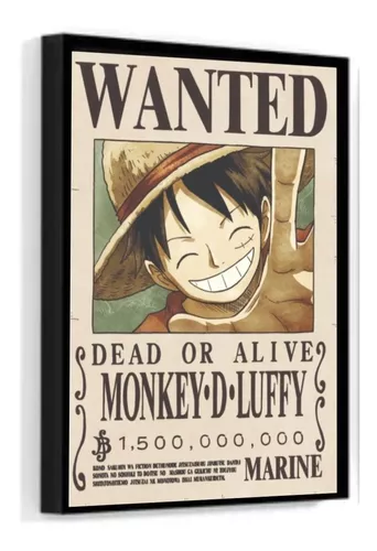 Quadro One Piece Wanted