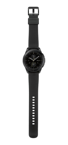 Imagen 5 de 5 de Samsung Galaxy Watch (Bluetooth) 1.2" caja 42mm de acero inoxidable midnight black, malla black de silicona y bisel midnight black SM-R810
