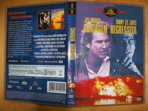 Dvd Contagem Regressiva Tommy Lee Jones Jeff Bridges