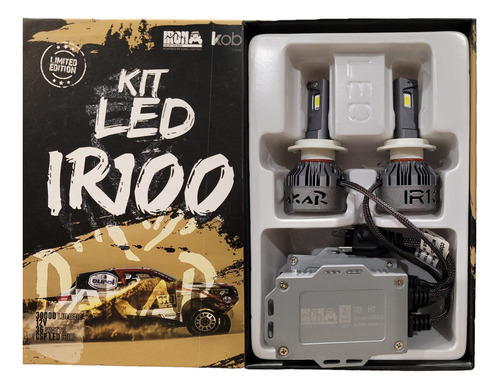 Kit Lamparas Cree Led H7 12v 36w - Kobo Iron Dakar Chip Csp