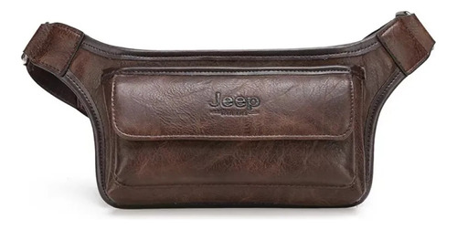 Bolso De Pecho Funcional De Cuero Lazhu Jeep Casual Para Hom