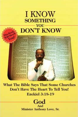 Libro I Know Something You Don't Know - Anthony M Love