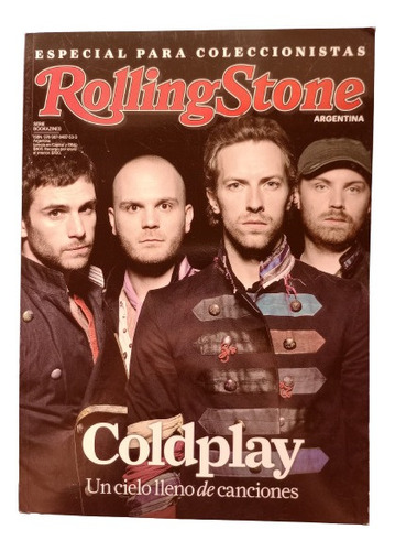 Revista Rolling Stone Bookazine Coldplay