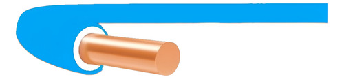 Fio Rígido/sólido 750v 10mm Condumig Rolo De 30 Metros Azul