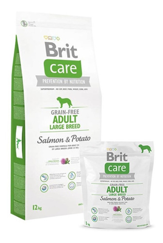 Brit Care Adulto Large Salmon Y Papas 12 Kg