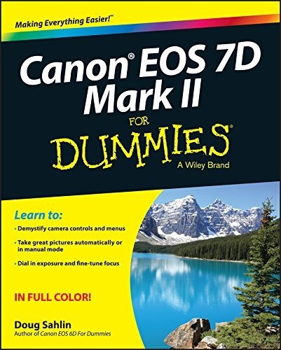 Libro Canon Eos 7d Mark Ii For Dummies Nuevo