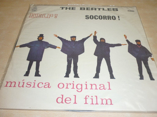 Beatles Lp Socorro Uruguayo Disco Vinilo Etiqueta Ce Jcd055