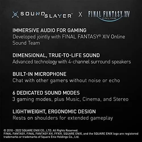 Panasonic Soundslayer Final Fantasy Xiv Edición En Línea Alt