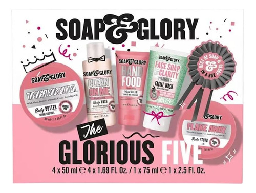 Soap & Glory Set De Regalo The Glorious Five  Crema Corp.