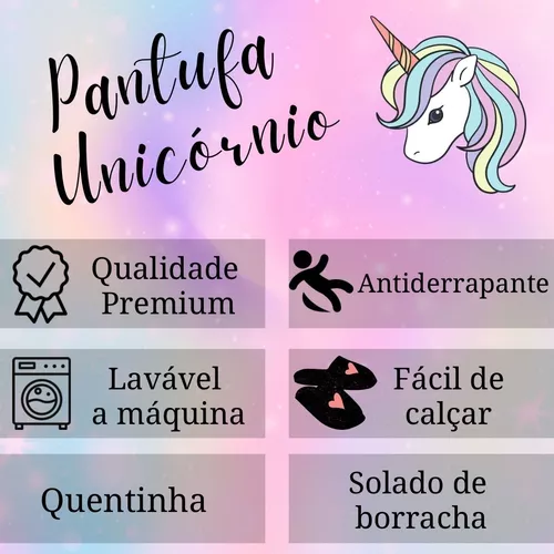 Puff Infantil Unicornio - Princesa Unicornio