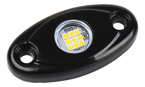 Paquete De 8 Unidades De Luces Led Tipo Roca Ambient Para Ca