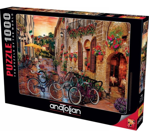 Puzzle 1000 Piezas Biking In Tuscany  Anatolian