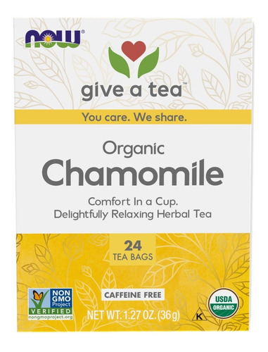 Té De Manzanilla Orgánico / Chamomile Tea Organic