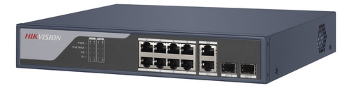 Switch Hikvision Poe+ Admin Uso En Rack 1u Ds-3e1310p-si