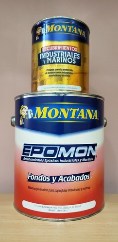 Pintura Epoxica Montana Epomon Color Azul