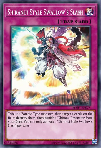 Shiranui Style Swallow's Slash - Common         Bosh