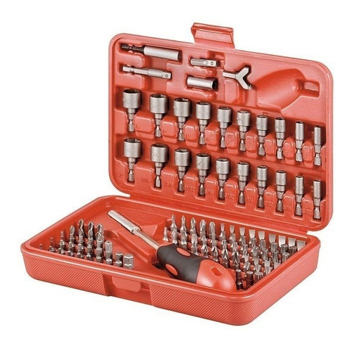Imagen 6 de 9 de Juego Puntas 122 Piezas Caja De Tubos Set Bit Box Oferta