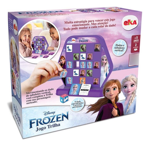 Jogo Trilha Frozen - Elka