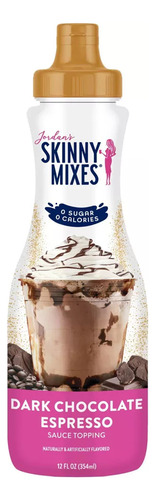 Skinny Mixes Syrup Zero Sugar Dark Chocolate Espresso 354ml