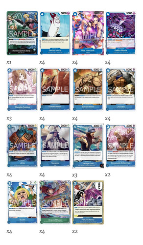 One Piece Card Game Starter Deck Zoro & Sanji St 12 One Piece Zoro Sanji Inglés