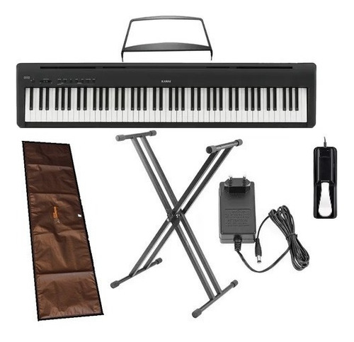 Imagen 1 de 8 de Piano Digital Kawai Es110 88n Bluetooth En Caja Cerrada