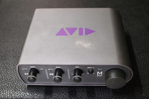 Placa De Audio Avid Mbox 3 Mini