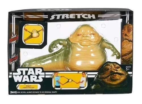 Boneco Stretchapalz Estica Star Wars Jabba The Hutt Sunny