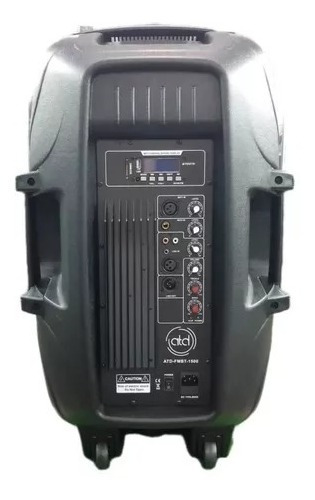 Corneta Amplificada Atd 12 Pulgadas 1200 W Bluetooth