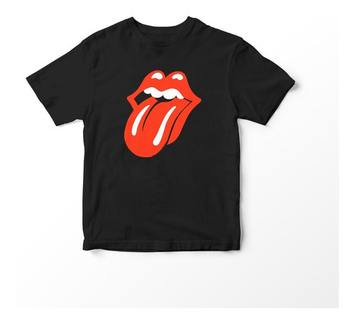 Remera Adulto Niños Unisex Algodón Premium Rolling Stones V1