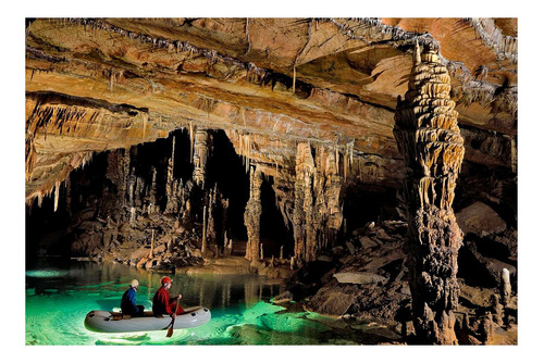 Vinilo 30x45cm Cuevas Impresionantes Maravillas Naturales