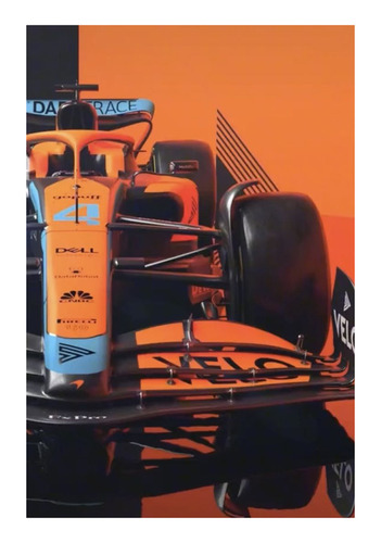 Póster Papel Fotográfico F1 Mclaren Auto Carreras Sala 40x80