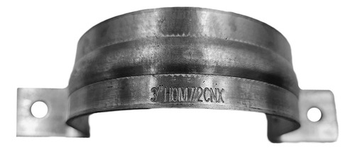 10 Pzs Abrazadera Tipo Omega Para Tubo 3 Pulgadas Acero