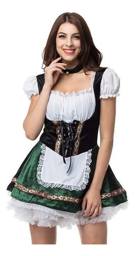 Vestido De Mujer Para Oktoberfest, Sirvienta, Cosplay, Cerve