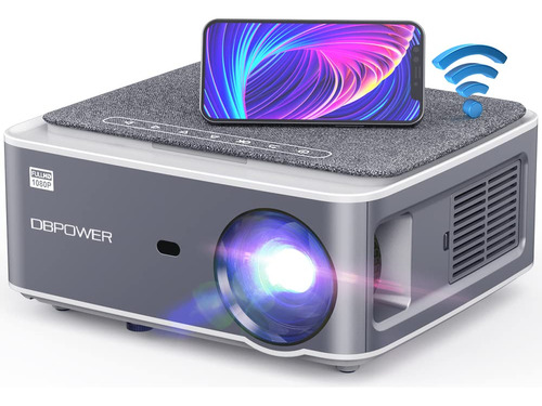 Dbpower Native 1080p 5g 4k Wifi Projector, B08p4mbk17_170424