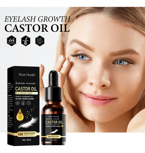 I Óleo De Rícino Natural Para Cílios Óleo De Rícino Mascara