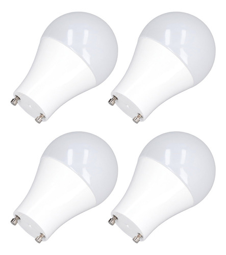 Bombilla 4pcs Gu24 Alto Brillo Ahorro De Energía Led A19