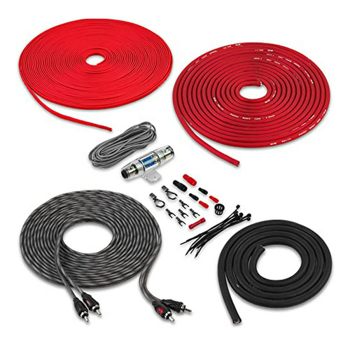 Kit Cableado Amplificador Premium, 8 Awg, Belva True: Bak82 