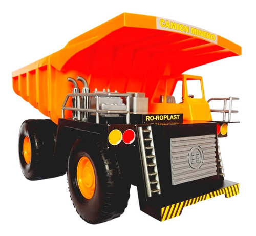 Imagen 1 de 6 de Camión Minero Tolva Gigante Camion Juguete Goliat Amarillo