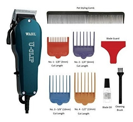 Imagen 4 de 10 de Maquina Para Cortar Pelo Para Mascotas Wahl U Clip Accesorio