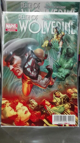 Marvel Cómics La Muerte De Wolverine Vol. 1 Alex Ross Varian