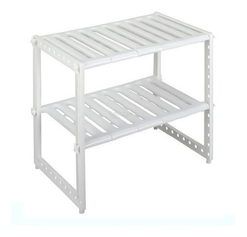 Imagen 1 de 7 de Organizador Cocina Estante Escurridor De Platos Ajustable
