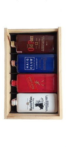 Whisky Pocket Set X200ml X 4uds - mL a $765