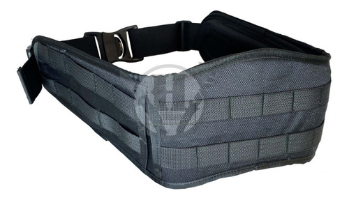 Cinturon Molle Negro Rbn Tactical Premium Acolchado Urbano