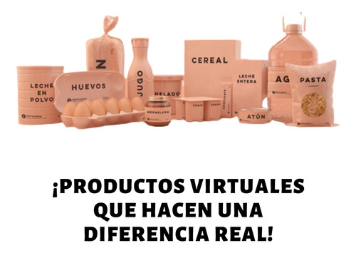 Canasta Banco De Alimentos Productos Virtuales Donación Real