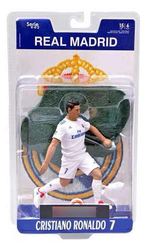 Figura Cristiano Ronaldo Cr7 Real Madrid Con Caja