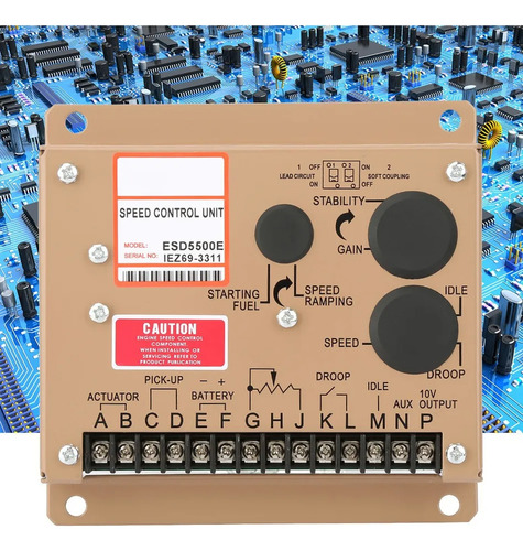 Esd5500e Panel Control Del Gobernador Electrónico Del Motor