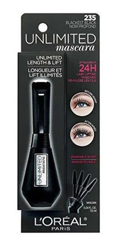 Loreal Paris Makeup Unlimited, Lifting Y Alargamiento De Pes